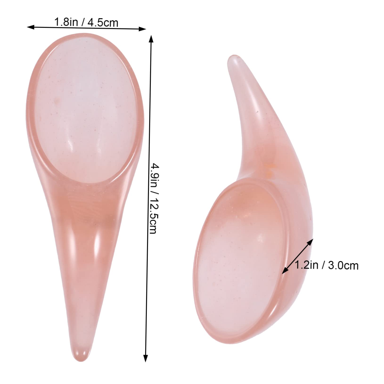 Healeved 9pezzi Piastra Massaggiante Resina Per Guasha Design Corno Strumenti Per Bellezza e Massaggio Per Viso Collo e Schiena Facile Da Usare e Comodo Per Spa e Della