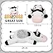 FLORVIV Weighted Cow Stuffed Animals Weighted Plush Toy 24