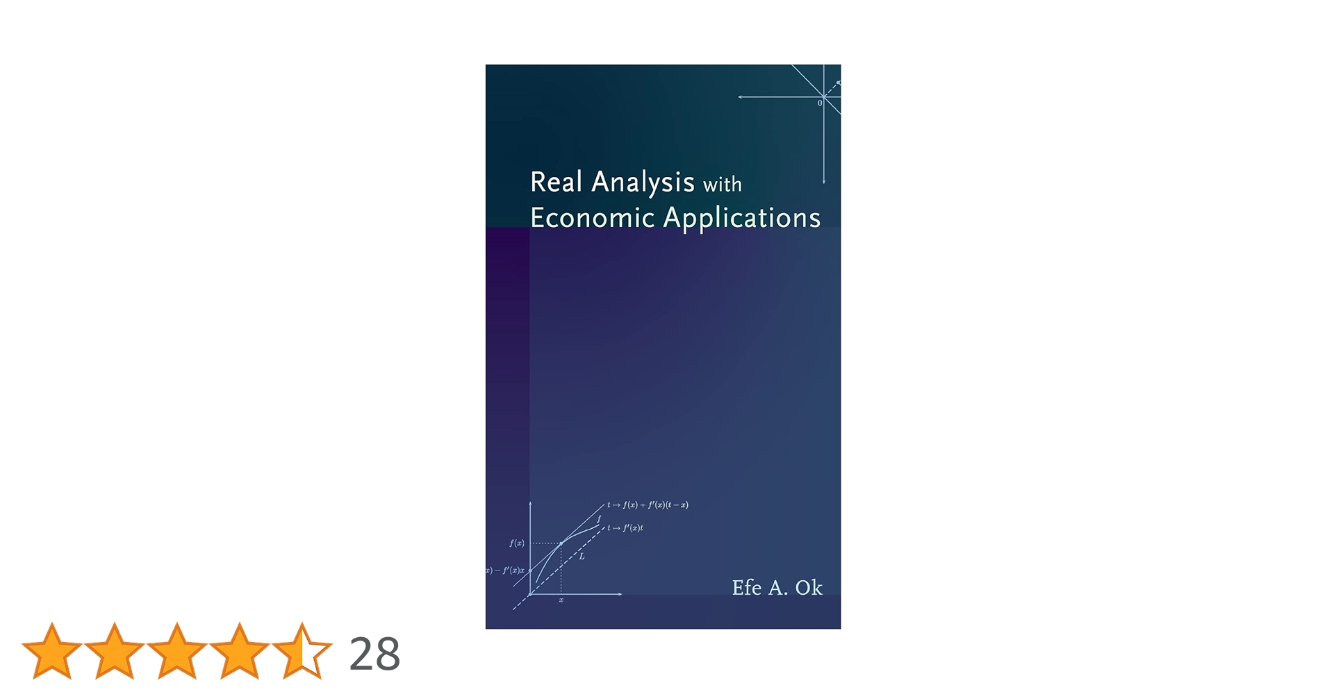 Amazon | Real Analysis With Economic Applications | Efe A. Ok
