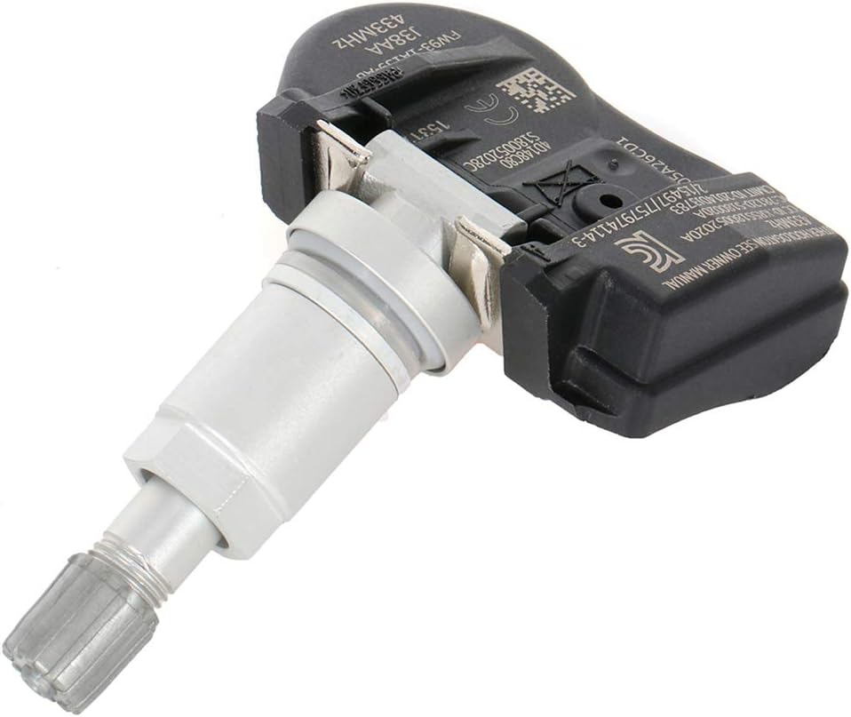 ECCPP Programmed TPMS Tire Pressure Monitoring System Sensor Fits 2006-2019 Land Rover Range Rover Sport 2008-2015 LR2 2005-2009 LR3 433MHZ LR070840/LR032833 4PCS