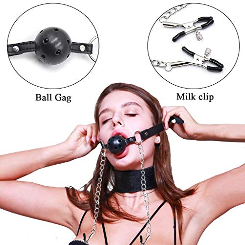 N\A Bola de boca e 4 dados para uma festa única, animal de estimação, cosplay, conjunto faça-você-m