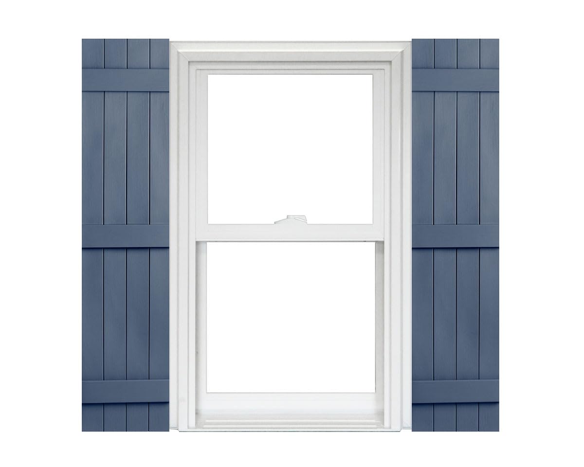 SIMILAR PRODUCT CLASSIC BLUEBboard and batten shutters 14 x 39