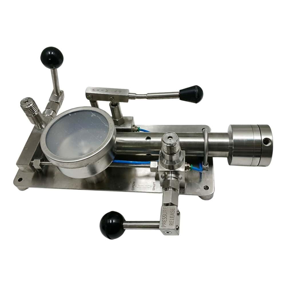 Calibrador de presión y vacío de mesa (rango: 0-1000 kg/cm²) para laboratorios de calibración productos farmacéuticos y petroquímicos Modelo: AI-PCAL1