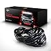 Auxbeam LED Light Bar Wiring Harness Kit with Fuse Relay ON/Off Switch for LED Off-Road Driving Light Fog Light Work Light (1 Lead)