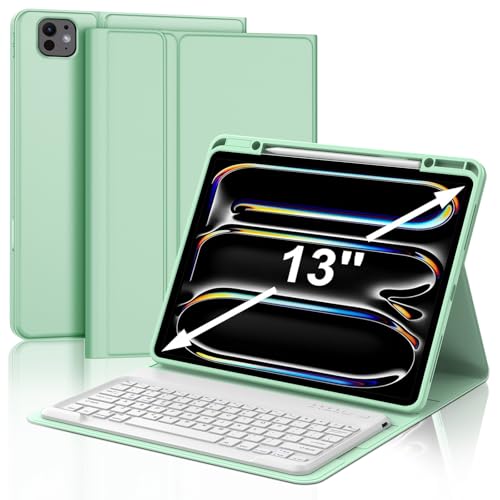 y2025NŁz iPad Pro 13 C`L[{[htP[X (M4 M5) BluetoothL[{[hJo[ ipad pro 13 L[{[h I[gX[v X^h@\ Apple Pencil[dΉ 㑤[ ϏՌ Sʕی 