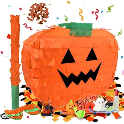 Halloween Pumpkin Piñata for Parties Cover