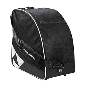 Fischer Skibootbag Alpine Eco, schwarz/weiß