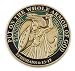 Forge Put On The Whole Armor of God EPH 6:13-17 Enamel 3D Challenge Coins (Antique Gold (1 Coin))
