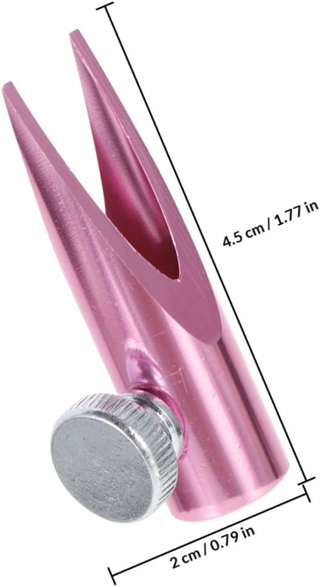 2Pcs Metal Cosmetic Pencil Sharpener Double-Sided U-Shaped Slot Lip Liner Sharpener Portable Makeup Tool for Women Travel Eyebrow and Lip Pencil