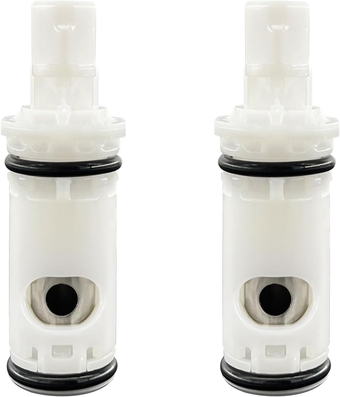 1224 1224B Faucet Cartridge Replacement Compatible with Moen Two Handle Faucets Replacement Kit For Most Double Handle Moen Faucets and Tub/Showers Repair Kit,2 Pack