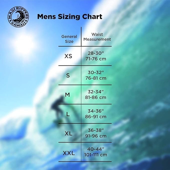 Maui Rippers Very Long 4 Way Stretch Boardshorts 24 Inch Outseam - Image 3