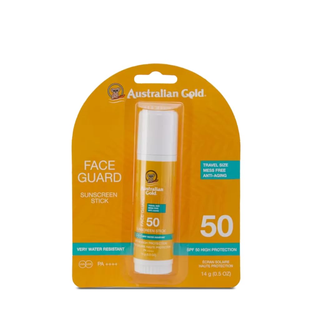 Protection du visage SPF 50. Australian Gold