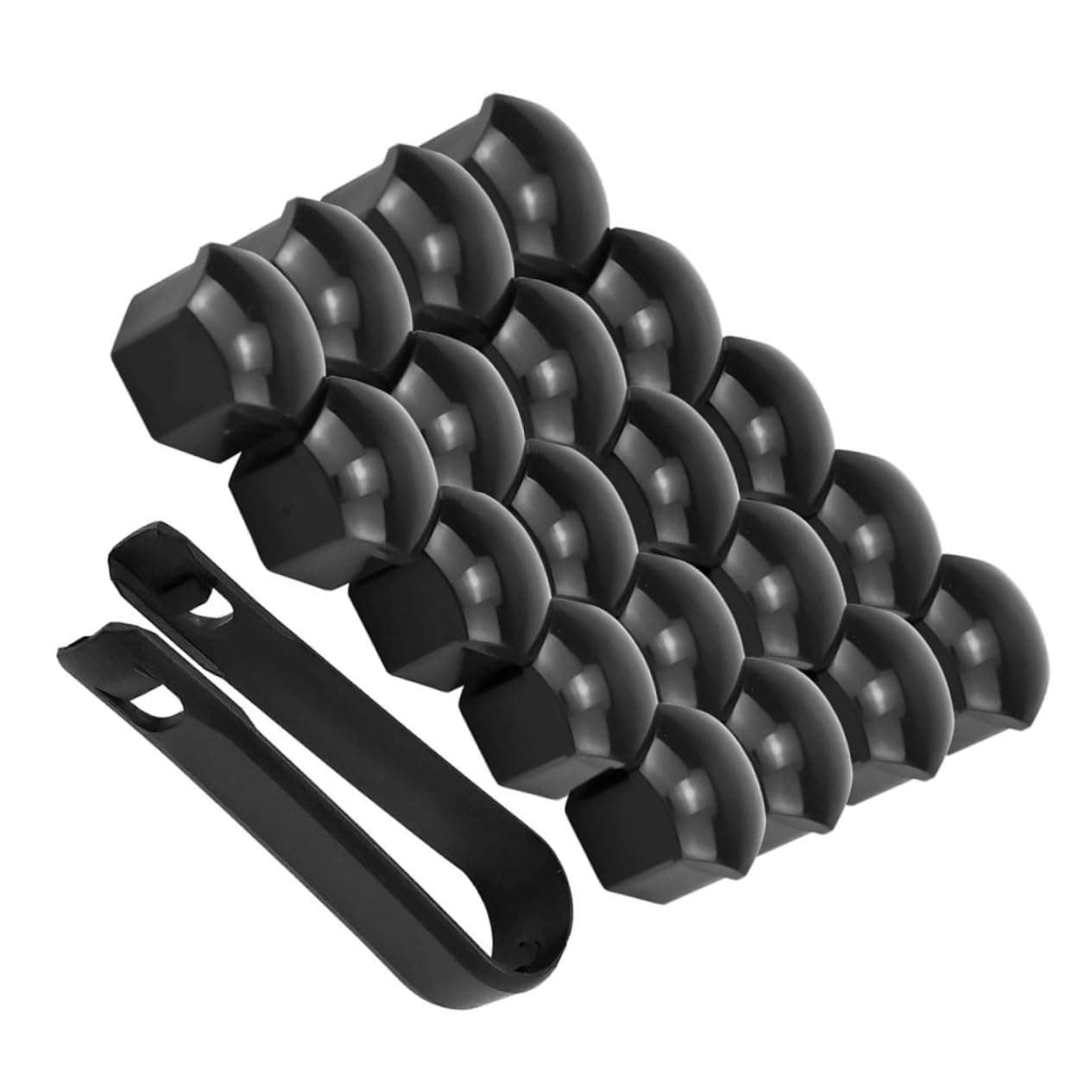 PartyKindom 40pcs Bike Car Wheel Bolt Screw Covers Decorative Screw Cap Covers for Wheel Nuts Leakproof Seal
