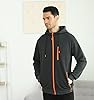 CTU Mens Hoodies Zip Up Long Sleeve Fleece Jacket Hooded Sweatshirt for Men Black 3XL #1