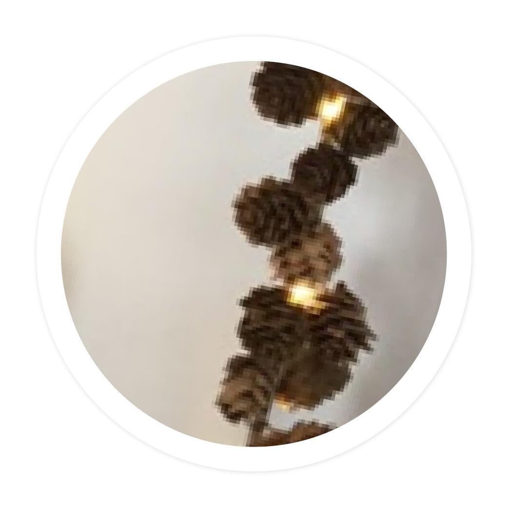 WatioWave 1m Battery Operated LED Pineapple Garland