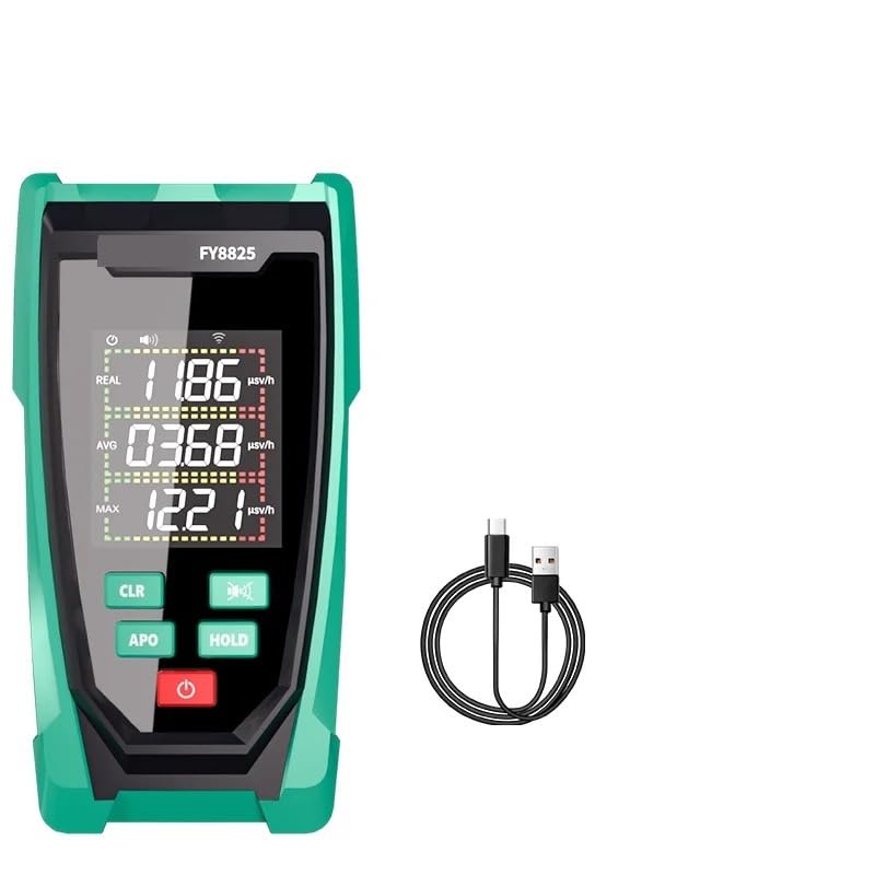Contatore Geiger, Rilevatore di radiazioni nucleari, contatore Geiger, tester radioattività, ricarica USB