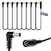 T POWER for Guitar Effect Pedal 8 Way Daisy Chain Splitter Cord Cable, fits Zoom Roland Behringer Boss Digitech Jim Dunlop Ditto Looper PolyTune Donner Dyna & More