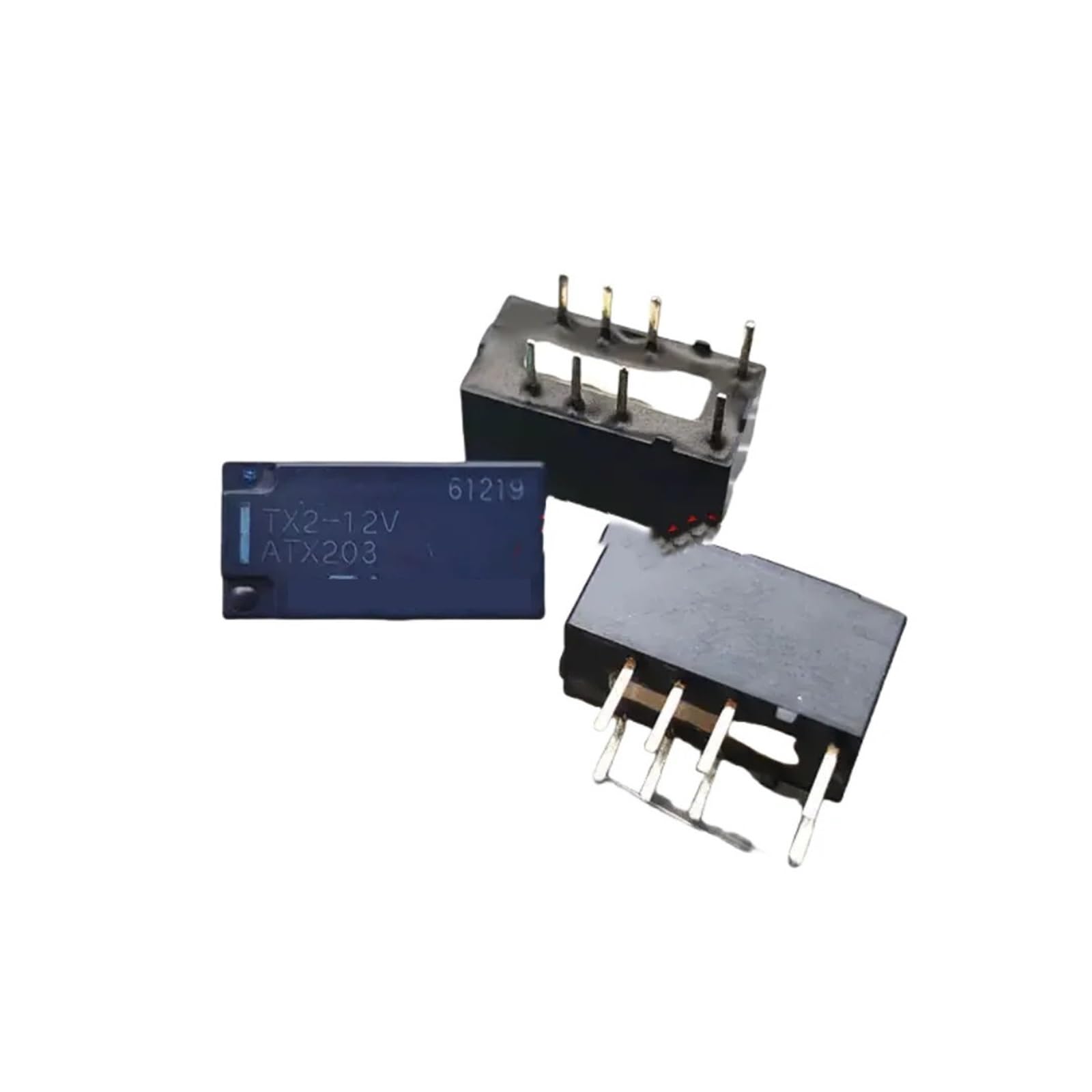 Relais 8 broches TX2-5V miniature DC pour circuits imprimés