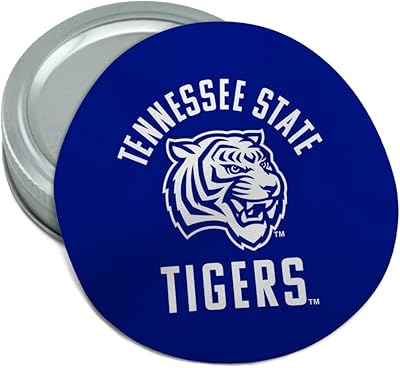 Tennessee State University Tigers Logo Round Rubber Non-Slip Jar Gripper Lid Opener