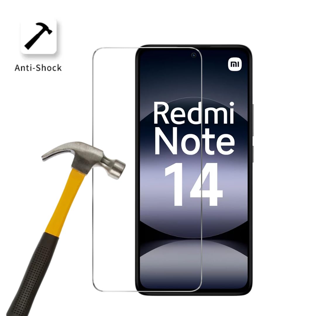 Protection D'Écran Verre Trempé Flex BROTECT Pour Xiaomi Redmi Note 14 - 9H Anti-Choc - Fabriqué En Allemagne