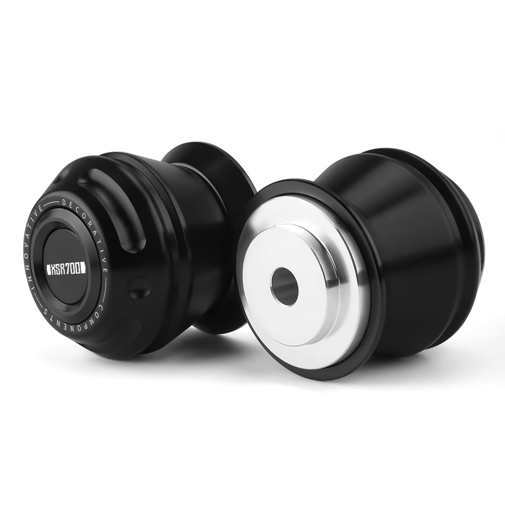 Modeer Cursore moto sull'asse anteriore Per XSR700 XSR 700 2015~2024+ asse anteriore forcella ruota protezione anticaduta xsr 700 accessori (xsr700-nero)
