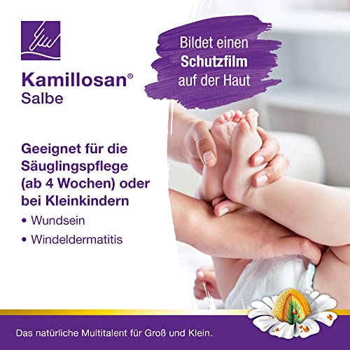 Kamillosan Salbe: Wund und Heilsalbe bei Entzündungen der Haut und Schleimhaut, gegen Juckreiz, Hämorrhoiden, Ekzem, 40 g