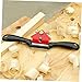 Gatuida Wood Planer Hand Tool Large Spokeshave with High Grade Blade Flat Bottom Manual Woodworking Rasp for Curved Shaping and Fine Trimming DIY Wood Craft