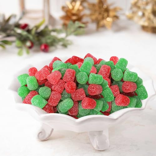 Gomitas de Especias Navideñas 1 Libra Dulce Rojo y Verde miniatura 2