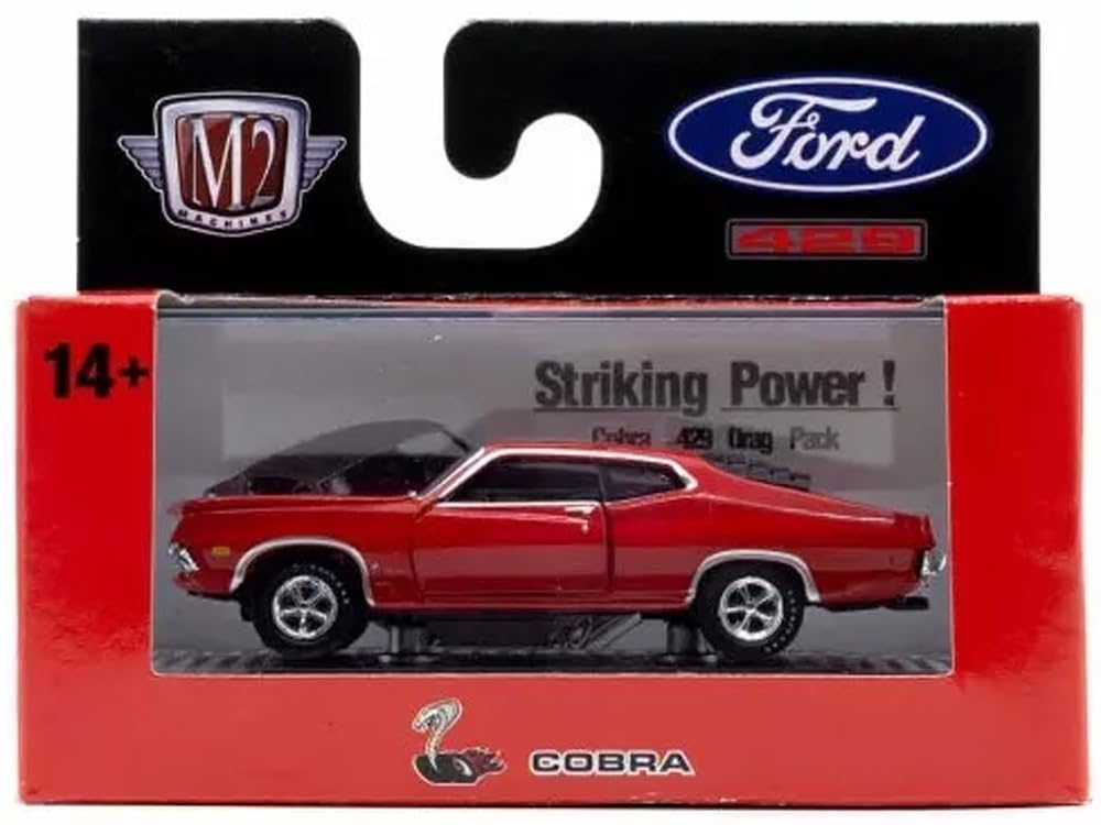 Amazon | M2 MACHINES 1/64 Auto-Thentics Release 96 1970 FORD