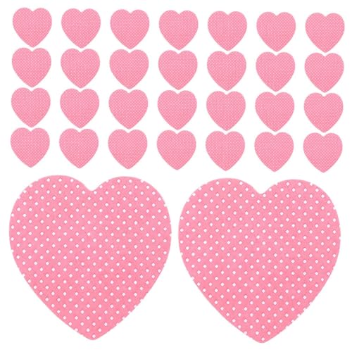 TEHAUX Toallitas para Uñas sin Pelusa Forma de Corazón Algodón para Esmalte y Pegamento Paquete de 4 Cajas 200 Unidades Limpieza Suave para Manicura Profesional y Uso Doméstico