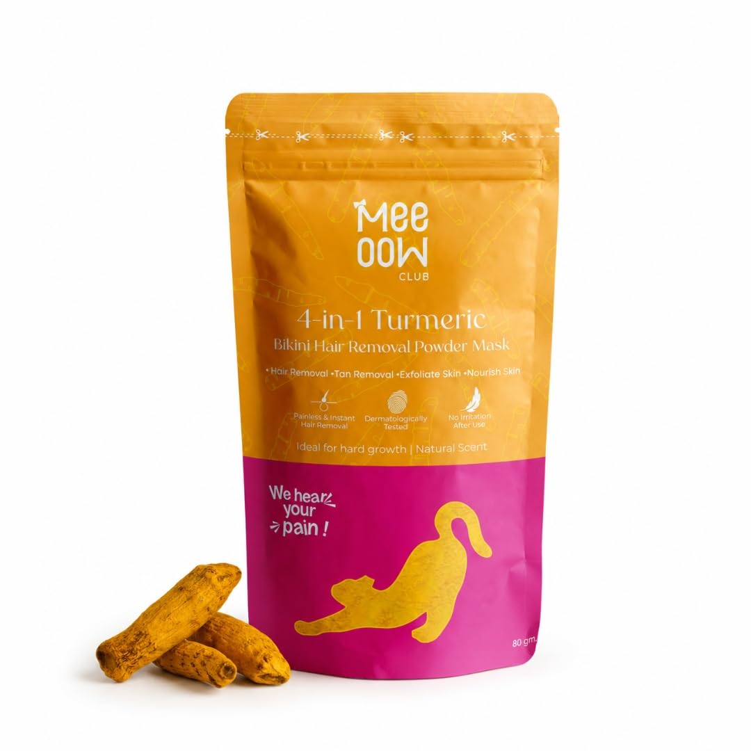 Bikini Hair Removal Powder Wax | Bikini Hair Removal Turmeric Wax Powder For Women| 5 Min'S Painless Herbal Wax Powder All Skin Types Hands, Legs, Underarms, Bikini Area & Intimate Area | 100 Gm-image-42