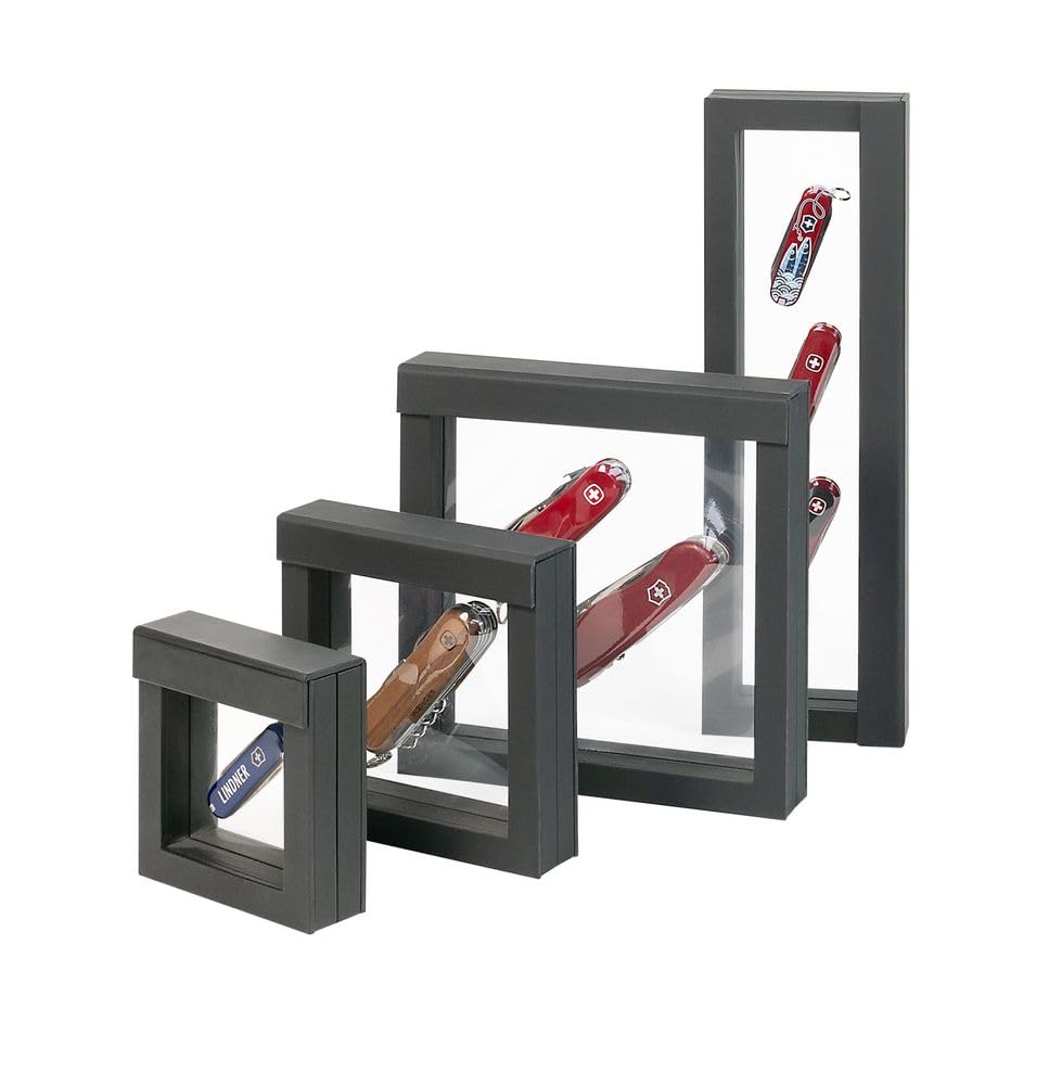 LINDNER Das Original Rama obiektowa Nimbus 150, wymiary wewnętrzne ramy 150 x 150 mm, czarna