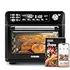 COSORI Toaster Oven Air Fryer Combo, 12-in-1, 26QT Convection Oven Countertop, with Toast, Bake, and Broil, Smart, 6 Slice Toast, 12'' Pizza, 75 Recipes&Accessories, Black