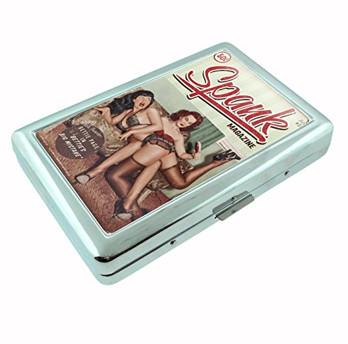 Spank Magazine vintage metal cigarette case