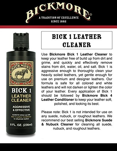 Bickmore Boot Care Kit - Bick 1 Bick 4 & Gard-More - Leather Lotion Cleaner Conditioner & Protector - For Cleaning Softening And Protecting Boots Shoes Handbags Purses Jackets And More #TOP3
