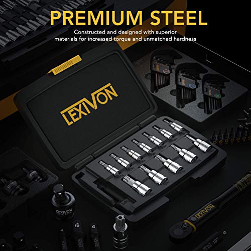 Lexivon LX-146 Tamper Proof Torx Bit Socket Set thumb #1