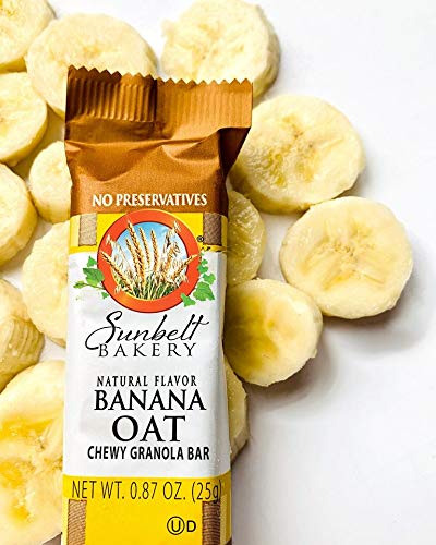 Sunbelt Bakery Banana Oat Chewy Granola Bars, 1.1 Oz, 50 Count (5 Boxes) #TOP4