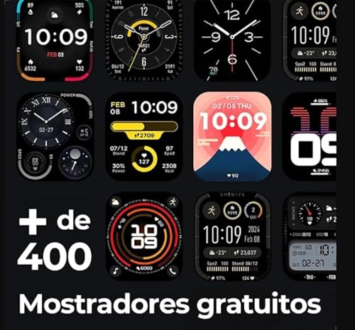 Relógio Smartwatch BIP 6, com IA, Gps e Mapas, Tela 1,97" AMOLED, Ligação Bluetooth, 46 mm, Resistente a Água 5 ATM, Bateria 24 dias, 140 modos de exercício, Original com Nfe e garantia - Preto - Imagem 9