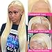 DACHIC HD Blonde 613 Lace Front Wigs Human Hair 150% Density (12 12 12+10, Blonde Color)