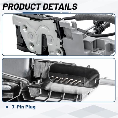 Image of KELOKE Door Latch Lock Actuator Compatible with Hyundai Tucson 2016 2017 2018 2019 2020, Front Left Driver Side, Replace# 81310-D3010 81310D3010