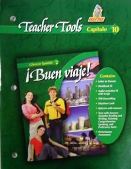 Paperback Buen Viaje! Glencoe Spanish 2 - Teacher Tools - Capitulo 10 Book
