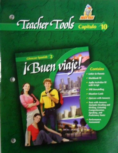 Buen Viaje! Glencoe Spanish 2 - Teacher Tools - Capitulo 10