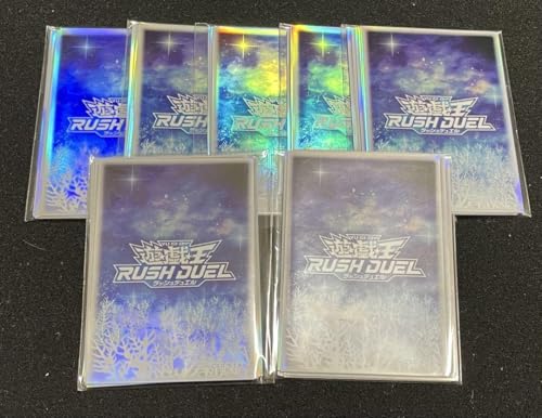 Amazon.co.jp: ラッシュデュエル スリーブ 雪 夜空柄 70枚 : ホビー