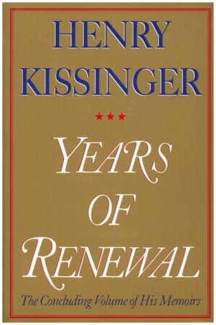 Years of Renewal Paperback – December 1, 1999