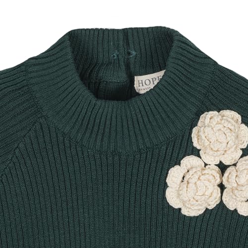 Image of Hope & Henry Girls Cable Front Pullover Sweater