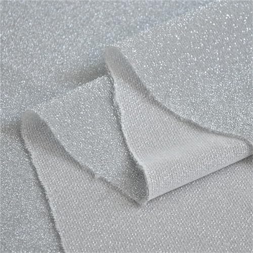 Mousseline de polyester blanche au mètre tissu à coudre fluide largeur 150cm