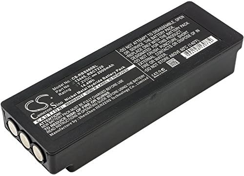 Cameron Sino Replacement Rechargeable Battery fit for Scanreco 590, 592, 790 (2000mAh)