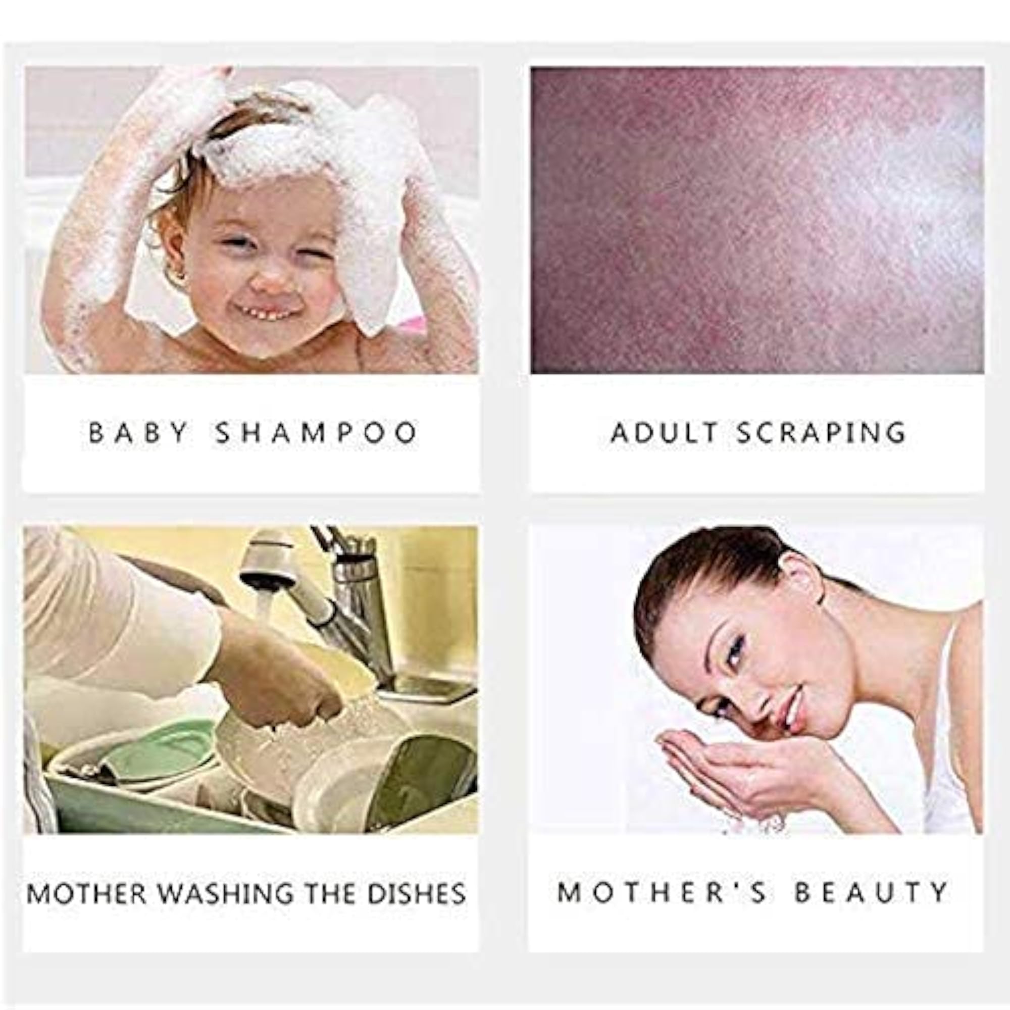 Bath Shower And Cleaning Sponges for Kitchen