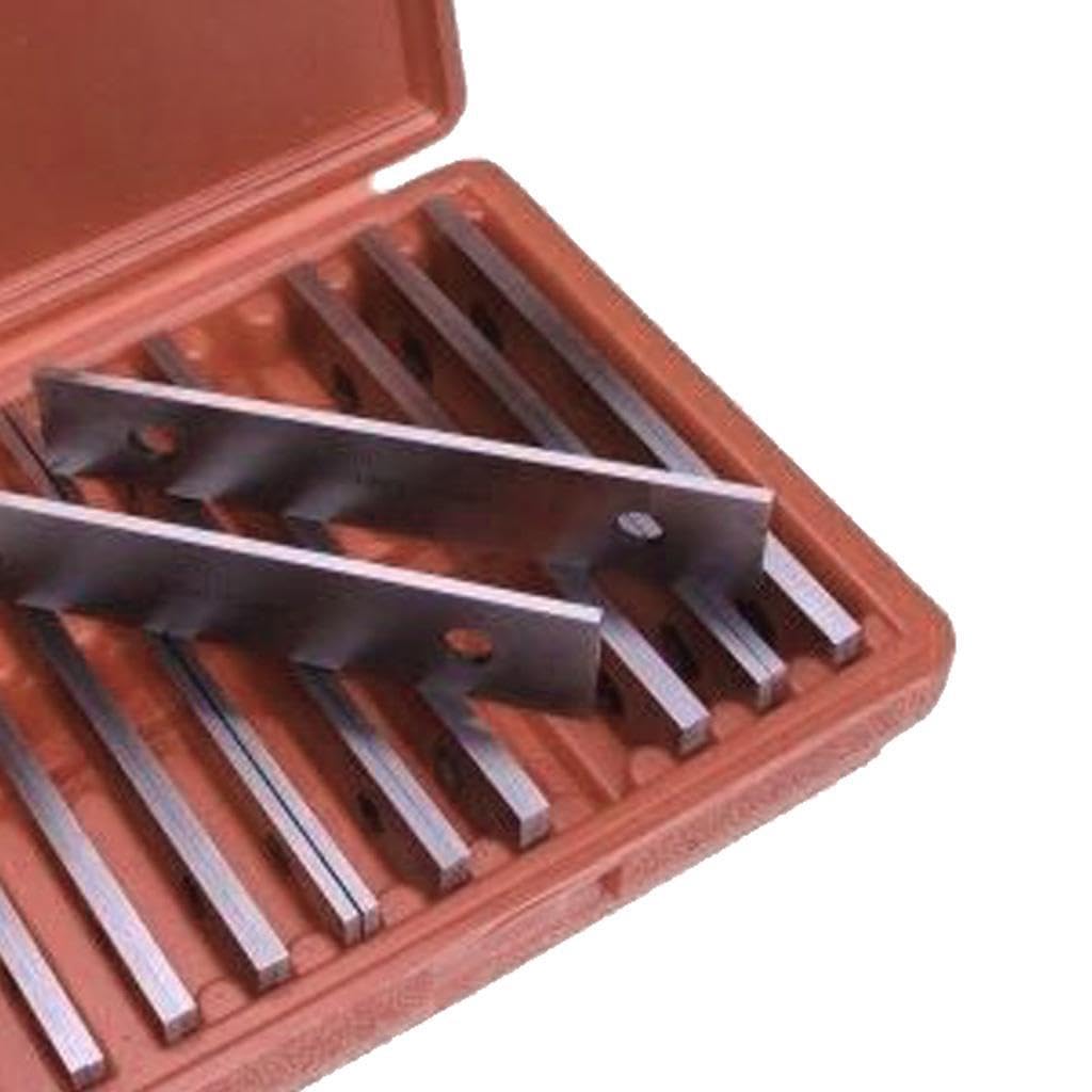 Juego de bloques patrón paralelos de 1/8 con juego paralelos acero maquinista diseñado para mediciones precisas con alivio tensión. Juegos precisión en tornillo