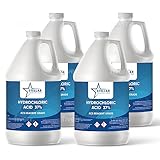 Hydrochloric Acid 37% Solution, ACS Reagent Grade- 4 Gallons